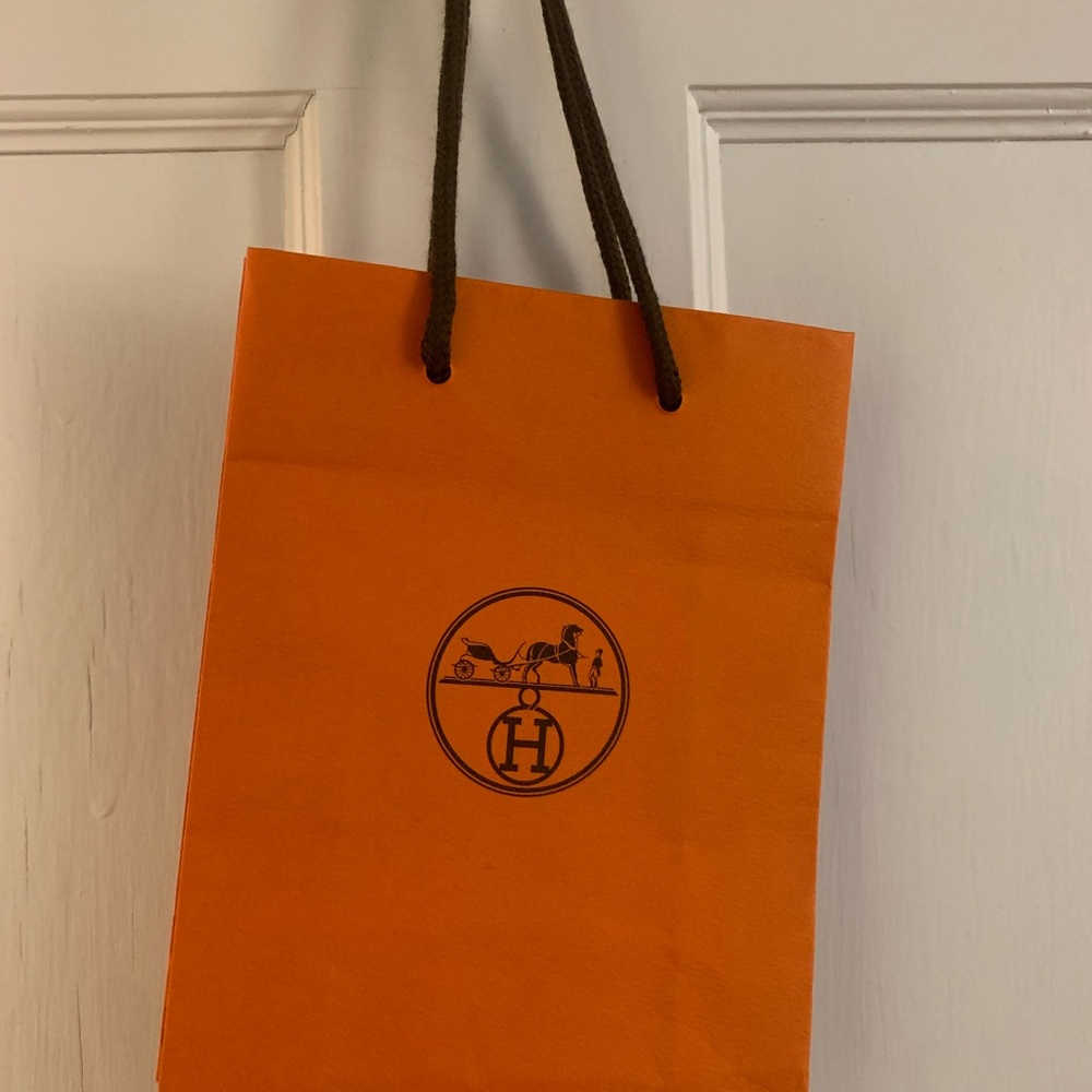Hermes gift bag